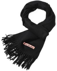 Acne Studios - Tassel Cashmere Scarf - Lyst