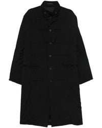 Yohji Yamamoto - Long-Sleeved Coat - Lyst