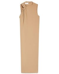 Sportmax - Max Mara Draped Sleeveless Dress - Lyst