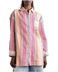 lemlem - Striped Cotton-Blend Shirt - Lyst