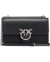 Pinko - One Simply Classic Love Shoulder Bag - Lyst