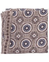 Brunello Cucinelli - Patterned Jacquard Pocket Square - Lyst