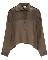 KHAITE - Long-Sleeved Shirt - Lyst