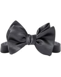 Brunello Cucinelli - Silk-Cotton Blend Bow Tie - Lyst