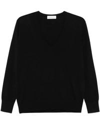 Dries Van Noten - Loose-Fit V-Neck Jumper - Lyst