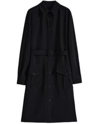 Aspesi - Button Down Belted Dress - Lyst