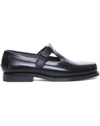 Hereu - Alber Almond Toe Loafers - Lyst