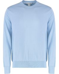 Comme des Garçons - Comme Des Garçons Shirt Ribbed-Knit Crewneck Jumper - Lyst