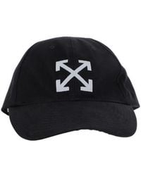 Off-White c/o Virgil Abloh - Arrow Logo Embroidered Baseball Cap - Lyst