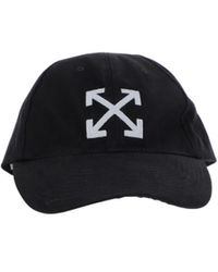Off-White c/o Virgil Abloh - Arrow Logo Embroidered Baseball Cap - Lyst