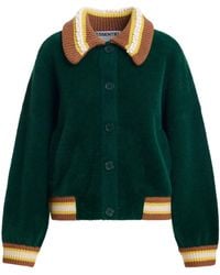 Essentiel Antwerp - Long-Sleeve Open-Front Knit Cardigan - Lyst