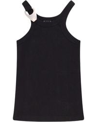 Pinko - Logo Engraved Tank Top - Lyst
