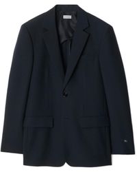 Burberry - Wool Mohair Tailored Jacket - Lyst