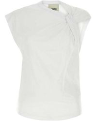 Isabel Marant - Sleeveless T-Shirt - Lyst