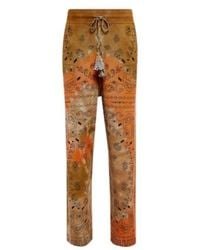 Alanui - Bandana Piquet Jacquard Cotton Pants - Lyst