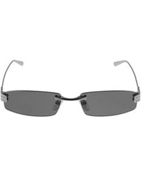 Balenciaga - Eyewear Rectangle Frame Sunglasses - Lyst