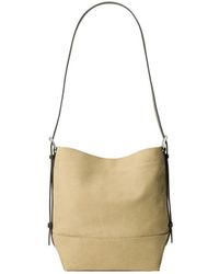Lemaire - Small Belted Tote Bag - Lyst