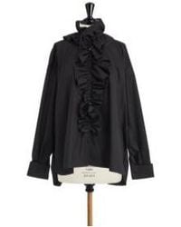 Dior - Blouse With Removable Ruched Collar - Lyst