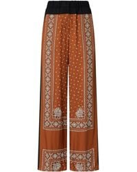Pinko - Wide Trousers - Lyst