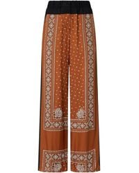 Pinko - Wide Trousers - Lyst