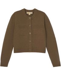 MICHAEL Michael Kors - Wool Cardigan - Lyst