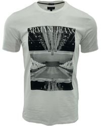 Armani Jeans - Item O-Neck Short-Sleeved T-Shirt - Lyst