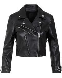 Givenchy - Zip-Up Biker Jacket - Lyst