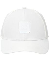 C.P. Company - Logo-Patch Twill Cap - Lyst