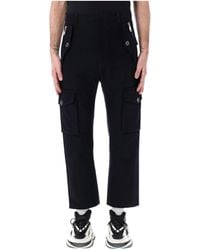 Balmain - Mid Rise Tapered Cargo Trousers - Lyst