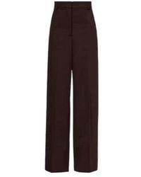 Stella McCartney - High-Rise Wool Wide-Leg Pants - Lyst