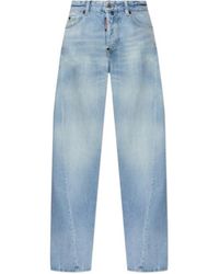 DSquared² - Loose Twisted Jeans - Lyst