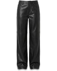MICHAEL Michael Kors - Michael Kors Button Detailed Wide Leg Pants - Lyst