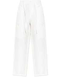 Jil Sander - Wide-Leg Cargo Pants - Lyst