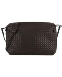 Bottega Veneta - Knitted Cross-Body Bag - Lyst