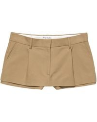 Acne Studios - Layered Pleated Mini Skirt - Lyst