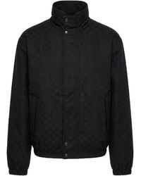 Gucci - Reversible Cotton Ripstop Zip Jacket - Lyst