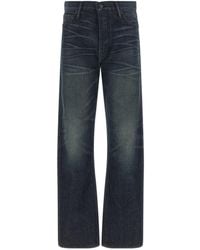 Tom Ford - Wide-Leg Vintage-Effect Jeans - Lyst