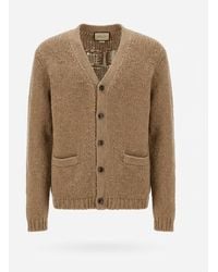 Gucci - V-Neck Long-Sleeved Cardigan - Lyst