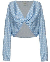Posse - Polka-Dot Blouse - Lyst