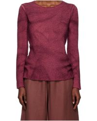 Gabriela Hearst - Crew Neck Long Sleeve Sweater - Lyst
