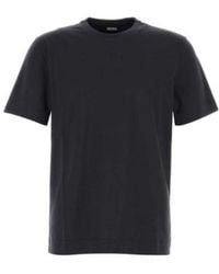 ZEGNA - Short-Sleeved Crewneck T-Shirt - Lyst