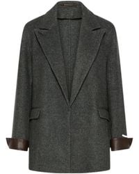 Marella - Colimbo Logo Patch Blazer - Lyst
