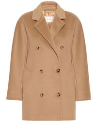 Max Mara - Rebus Double-Breasted Coat - Lyst
