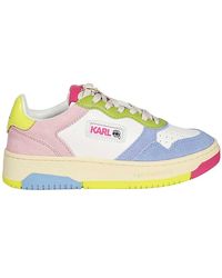 KARL LAGERFELD - Krew Kl Kounter Sneakers - Lyst