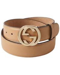 Gucci - Logo Belt - Lyst