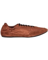 Prada - Collapse Re-Nylon And Suede Elasticized Sneakers - Lyst