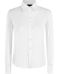 Rrd - Lapel Long-Sleeved Shirt - Lyst