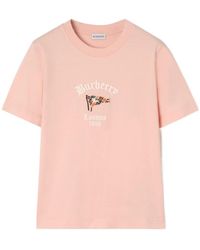 Burberry - Frankie Flag Logo T-Shirt - Lyst