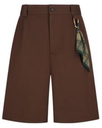 DARKPARK - Denis Wide-Leg Bermuda Shorts - Lyst