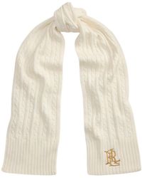 Ralph Lauren - Long Knitted Scarf - Lyst